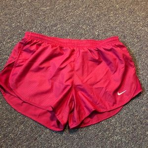NWT Pink Nike running shorts